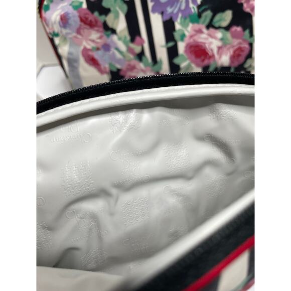 NEW Vintage Christian Dior Cosmetic Pouch Large Small - Picture 9 of 11